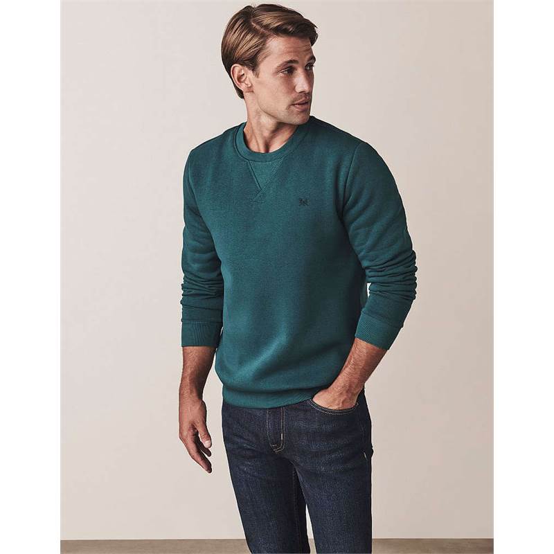Crew Clothing Mens Baddesley Crew Sweat-3